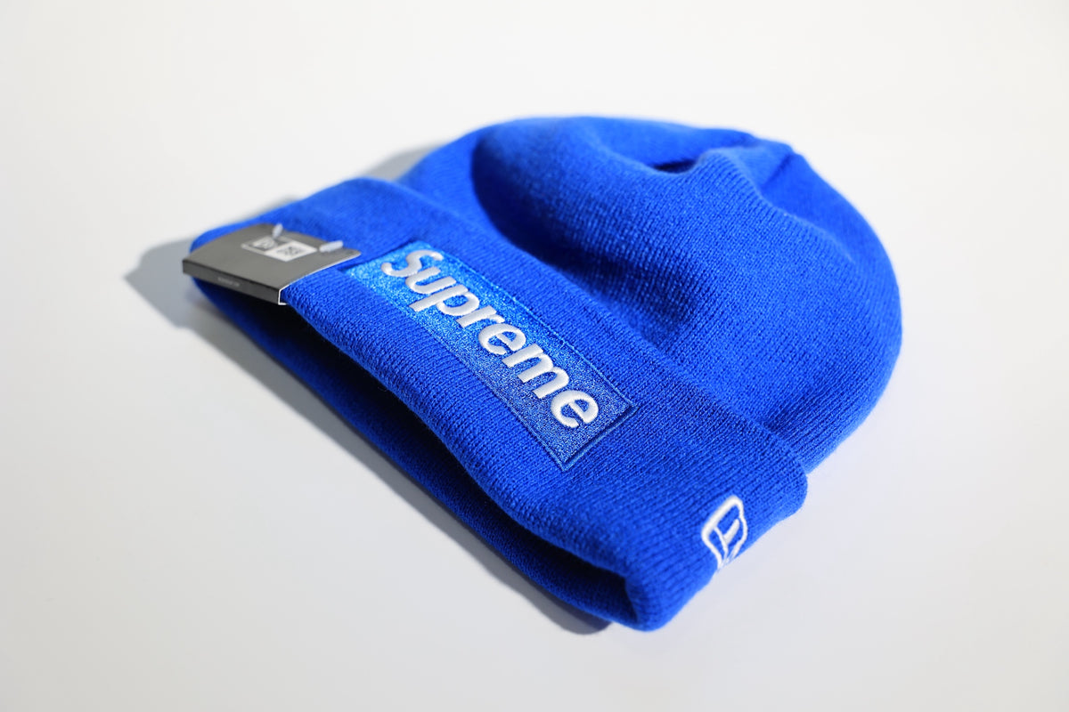 Supreme X New era box Logo Beanie Classic Embroidered Cold Hat #375609