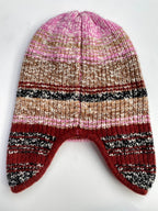 Chanel Women's Autumn and Winter Colorblocking Knitted Ski Hat Cap #74565