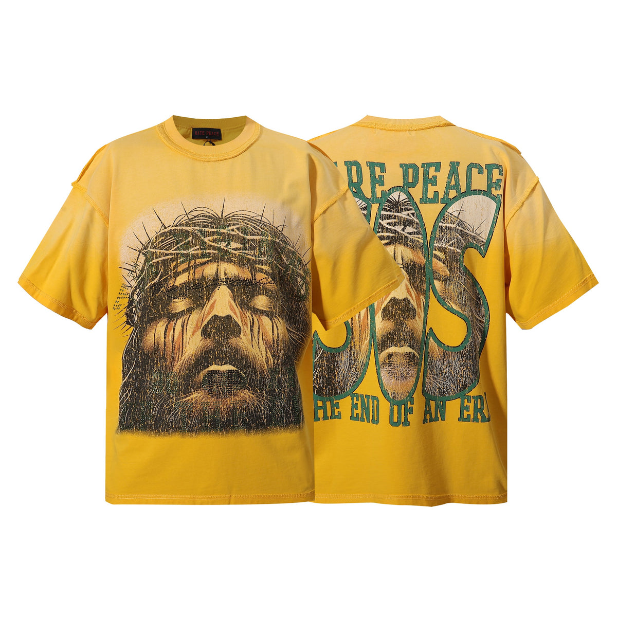 Pure Peace End Of An Era Graphic Tee (Yellow)