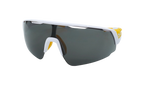 Changeup Sunglasses Gray - Shiny White / Yellow S8600107 071