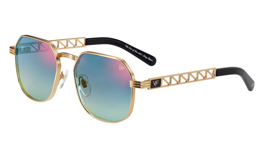 CEO Jacques Cartier Edition 24KT Yellow Gold / Royal Blue Two-Tone Multi Flash JCCE2 0005 11A7