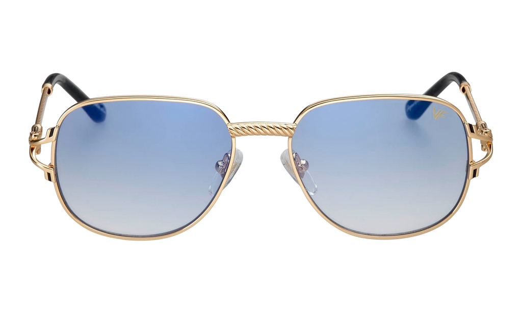 Mayor Deluxe Edition 18KT Yellow Gold / Sky Blue DXMY2 0002 29C8