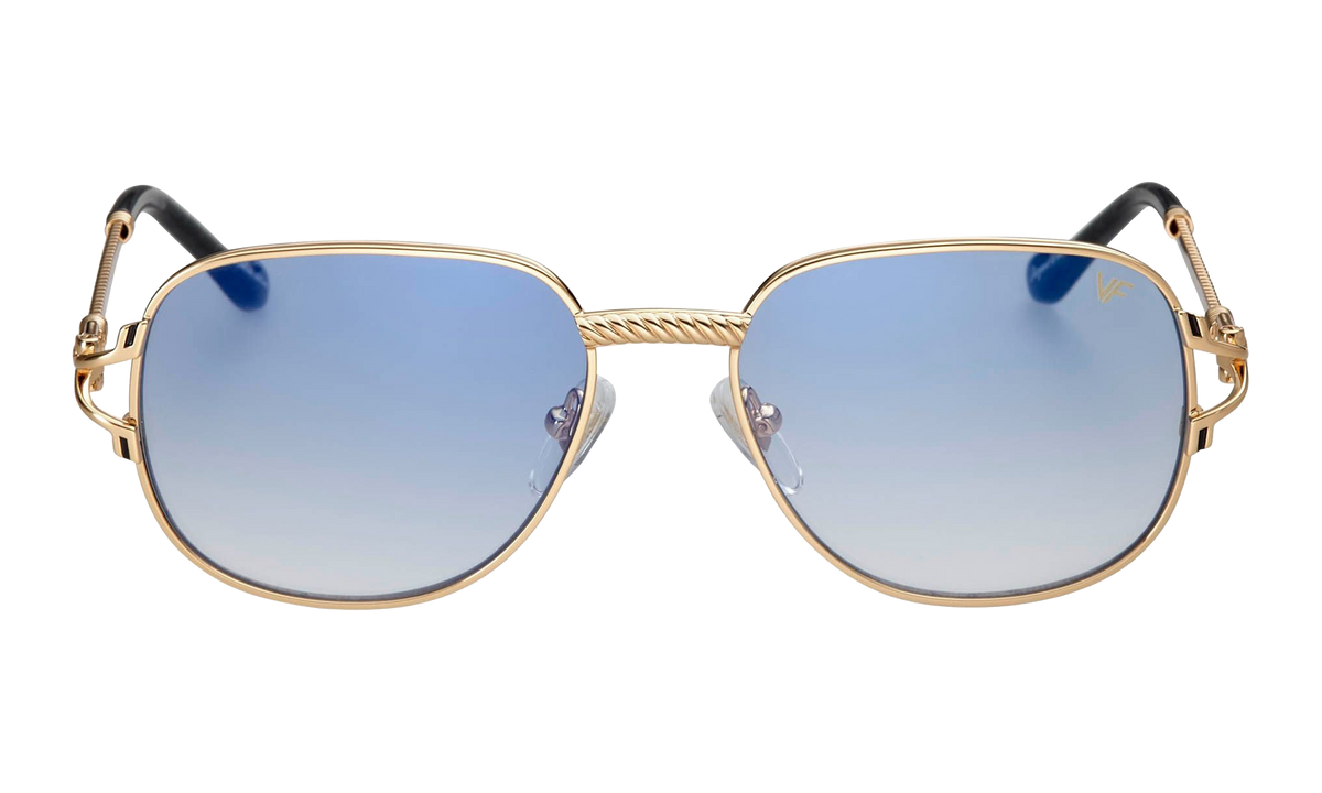 Mayor Deluxe Edition 18KT Yellow Gold / Sky Blue DXMY2 0002 29C8