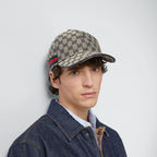 Gucci Lido Decorative Striped Webbing Gg Canvas Baseball Cap Men Women Fashion Trend Embroidery Versatile Spring And Summer Casual Hats #81113