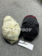 Martine Rose Men's Embroidered Letter Pattern Printed Solid Color Baseball Cap Hat #77516