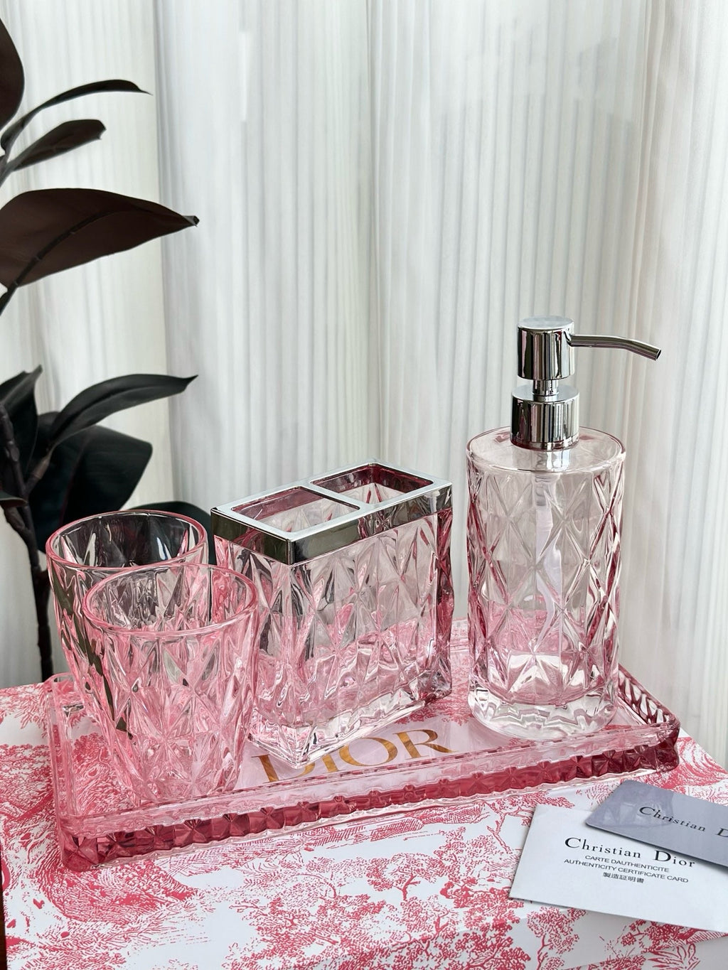 Toile de Jouy Bathroom Collection Gift Set
