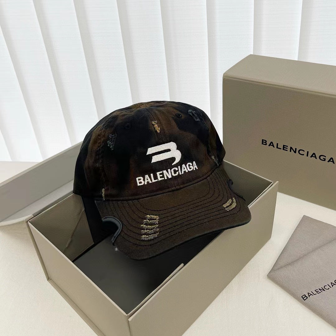 Balenciaga  Gamer Cap In Black Hat Accessories #3626