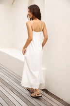 Angelic Maxi Dress White