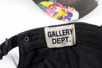 Lanvin Green Graffiti Denim Duck Hat Cap #96561