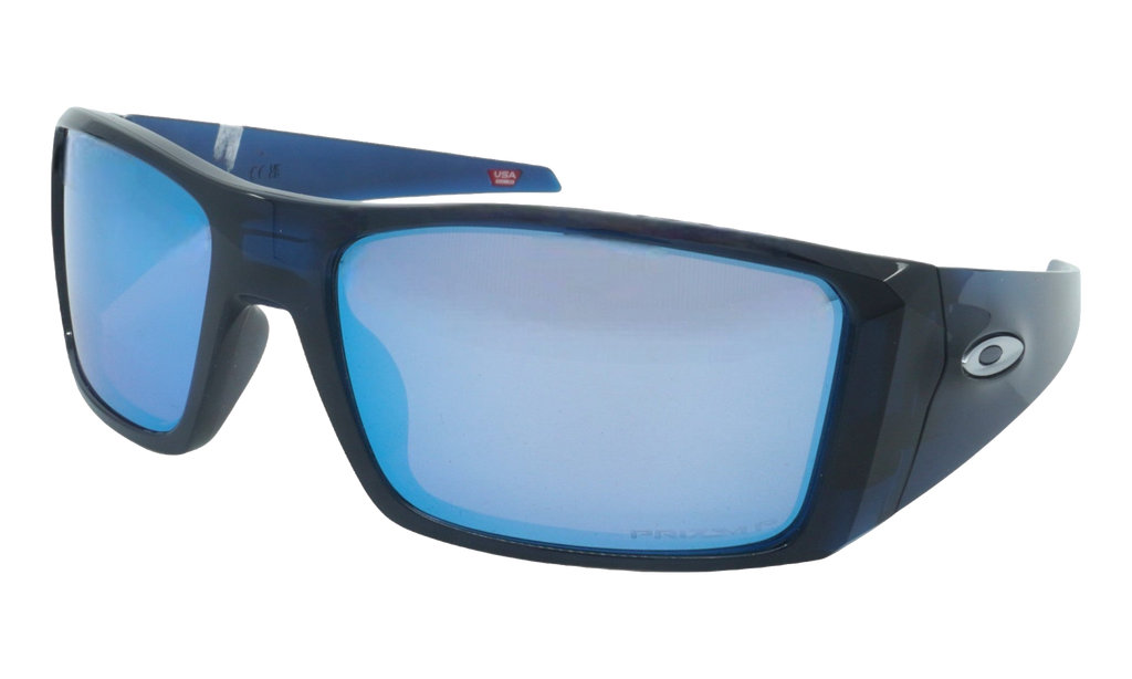 Heliostat Polarized Sunglasses Transparent Poseidon / Deep Water OO9231 14