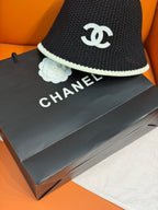 Chanel Woven Bucket Hat #385039