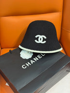 Chanel Woven Bucket Hat #385039