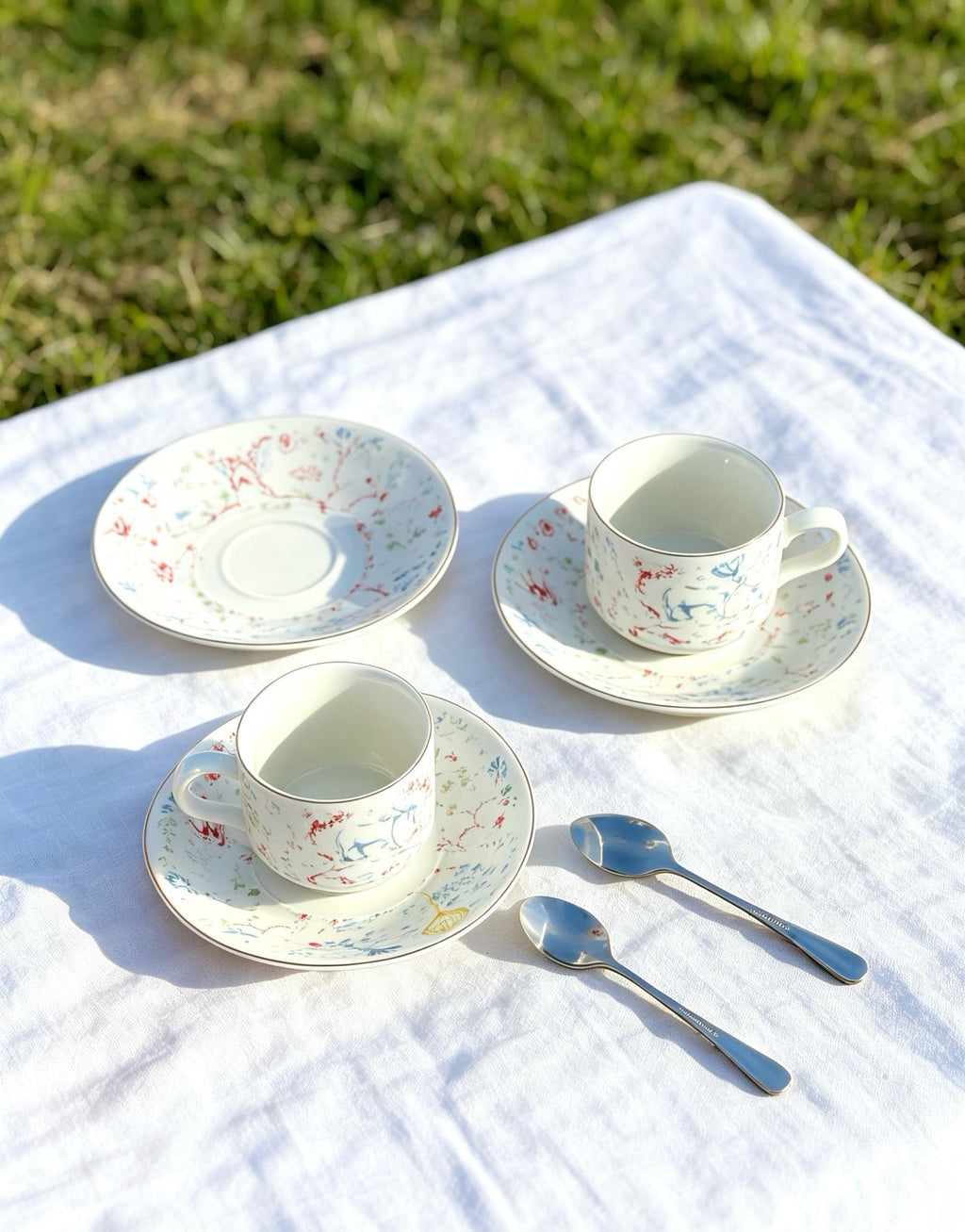 Maison Cabinet de Curiosités Porcelain Coffee Cup & Saucer Set