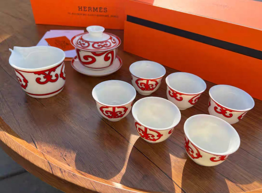 Balcon du Guadalquivir Gongfu Tea Set 8-Piece Set