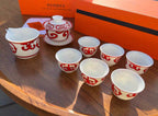 Balcon du Guadalquivir Gongfu Tea Set 8-Piece Set