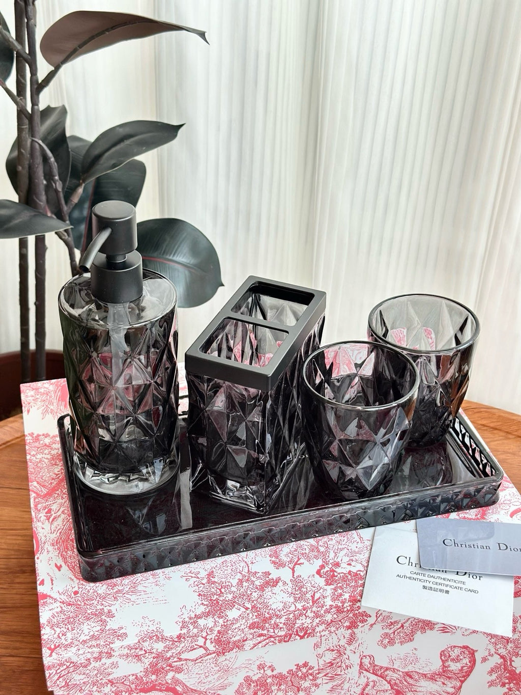 Toile de Jouy Bathroom Collection Gift Set