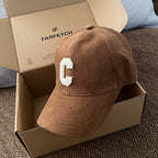 Celine Men Women Fashion Vintage Cowboy Letter Embroidery Baseball Cap Blue Casual Duck Hat #75683