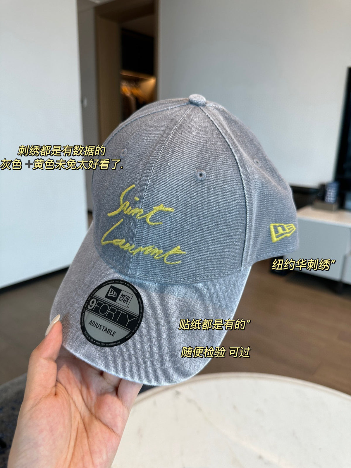 Saint Laurent Cowboy Duck Hat Cap #96681