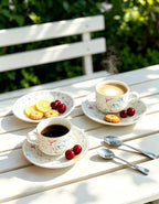 Maison Cabinet de Curiosités Porcelain Coffee Cup & Saucer Set