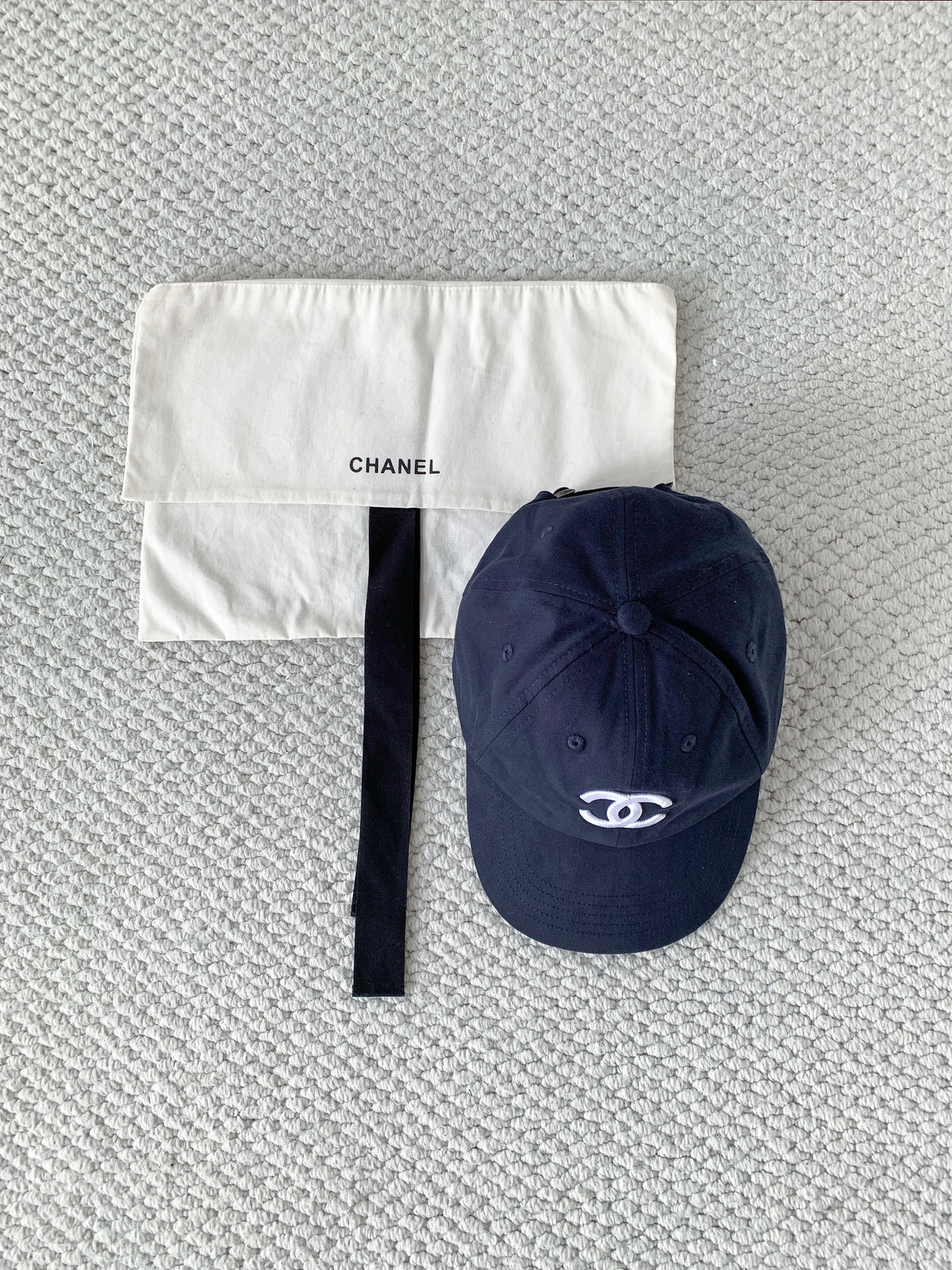 Chanel Cc Embroidered Sun Hat #389681
