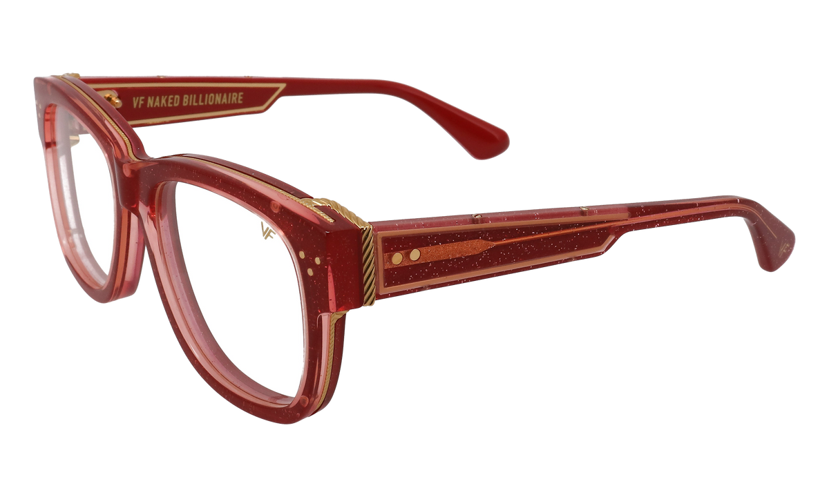 Naked Billionaire Translucent Red / Clear MPBL2 0015 4B8