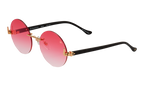 508 Rimless Drill Mount F.U. Edition 24KT Yellow Gold / Black / Fire Red Gradient DMMF2 0008 16T6