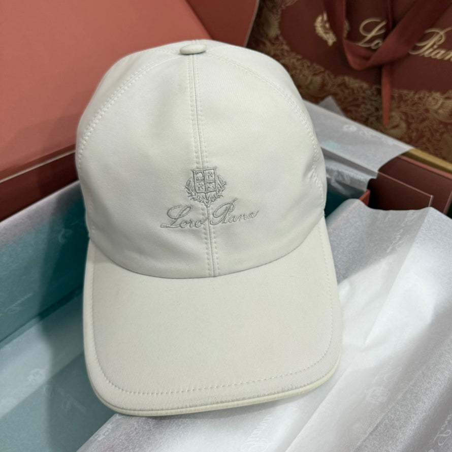 Loro Piana Baseball Men's & Women's Spring/Summer Fashion Casual Logo Embroidered Patch Color Blocked Baseball Cap Duckbill Cap Hats Accessories #78963