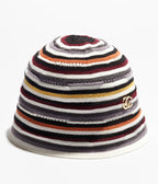 Chanel Cloche Hat Cotton Mixed Fibers Metal Multicolor #384926