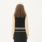 Valentino LE CHAT DE LA MAISON Women's Spring/Autumn Fashion Casual V-neck Knitted Letter Pattern Embroidered Sleeveless Vest  #78441