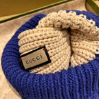 Gucci Multicolor Wool Cotton Hat #6695