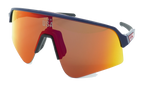 Sutro Lite Sweep Sunglasses Team USA Matte Navy / PRIZM Ruby OO9465 25