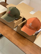 Brunello Cucinelli Men's Embroidered Logo Solid Colour Cotton Baseball Cap Hat (contact Customer Service For Colour Selection) #76787