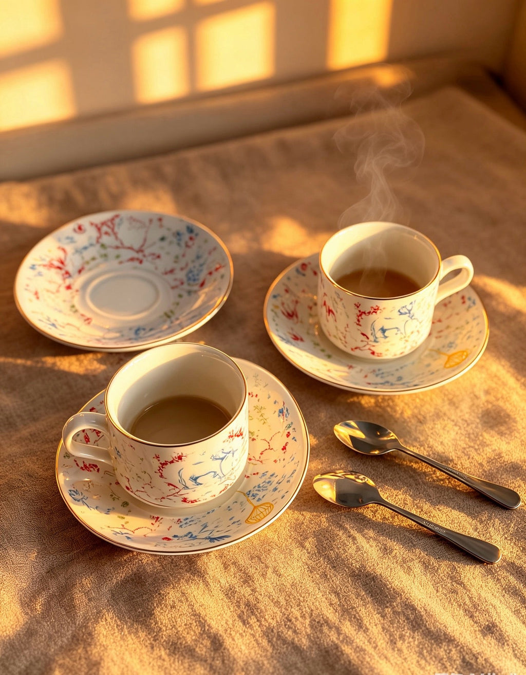 Maison Cabinet de Curiosités Porcelain Coffee Cup & Saucer Set