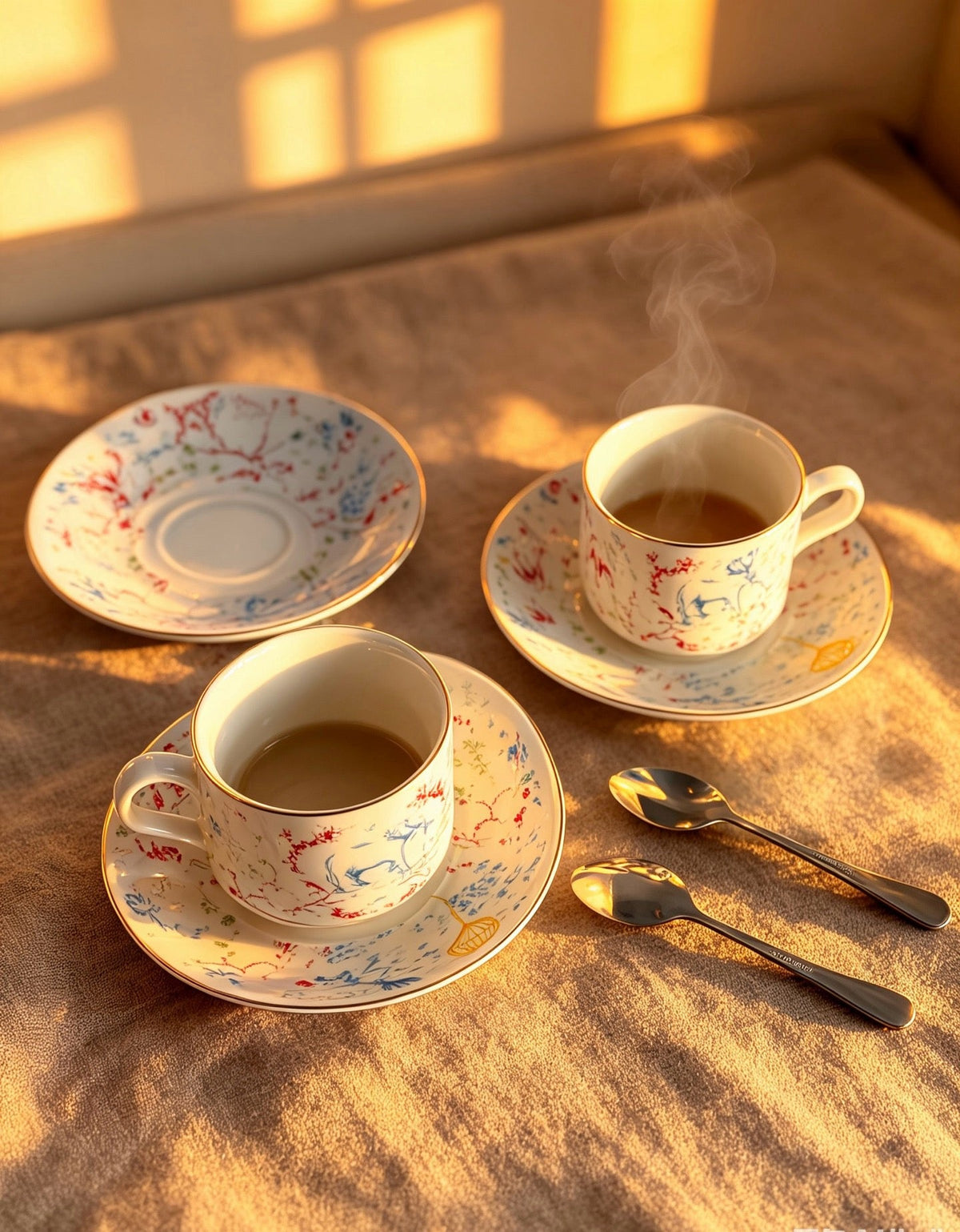 Maison Cabinet de Curiosités Porcelain Coffee Cup & Saucer Set