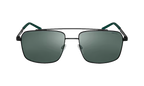 Traveler Strike Polarized Sunglasses Matte Black Anodized IB3675X 010