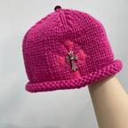Chrome Hearts Silver Jewelry Cowhide Cross Thick Needle Cold Hat #334408