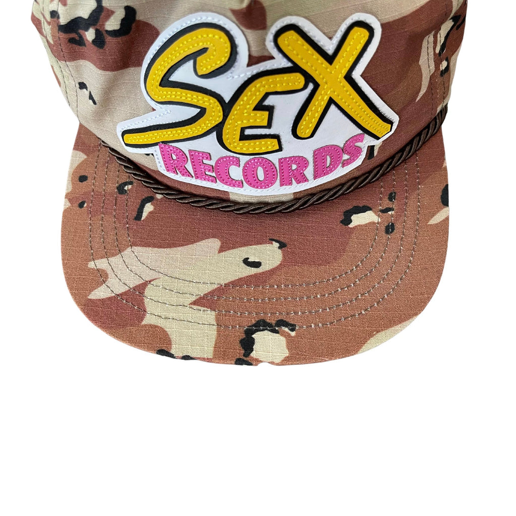 Chrome Hearts Men's Women's Sex Series Embroidered Vintage Camouflage Baseball Cap Casual Duck Tongue Hat #81346