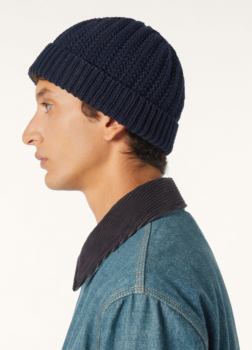 Loro Piana Moltrasio Beanie Men's And Women's Fashion Trend Knitted Leather Label Warm Hat Autumn And Winter High Street Comfortable Hat  #81453