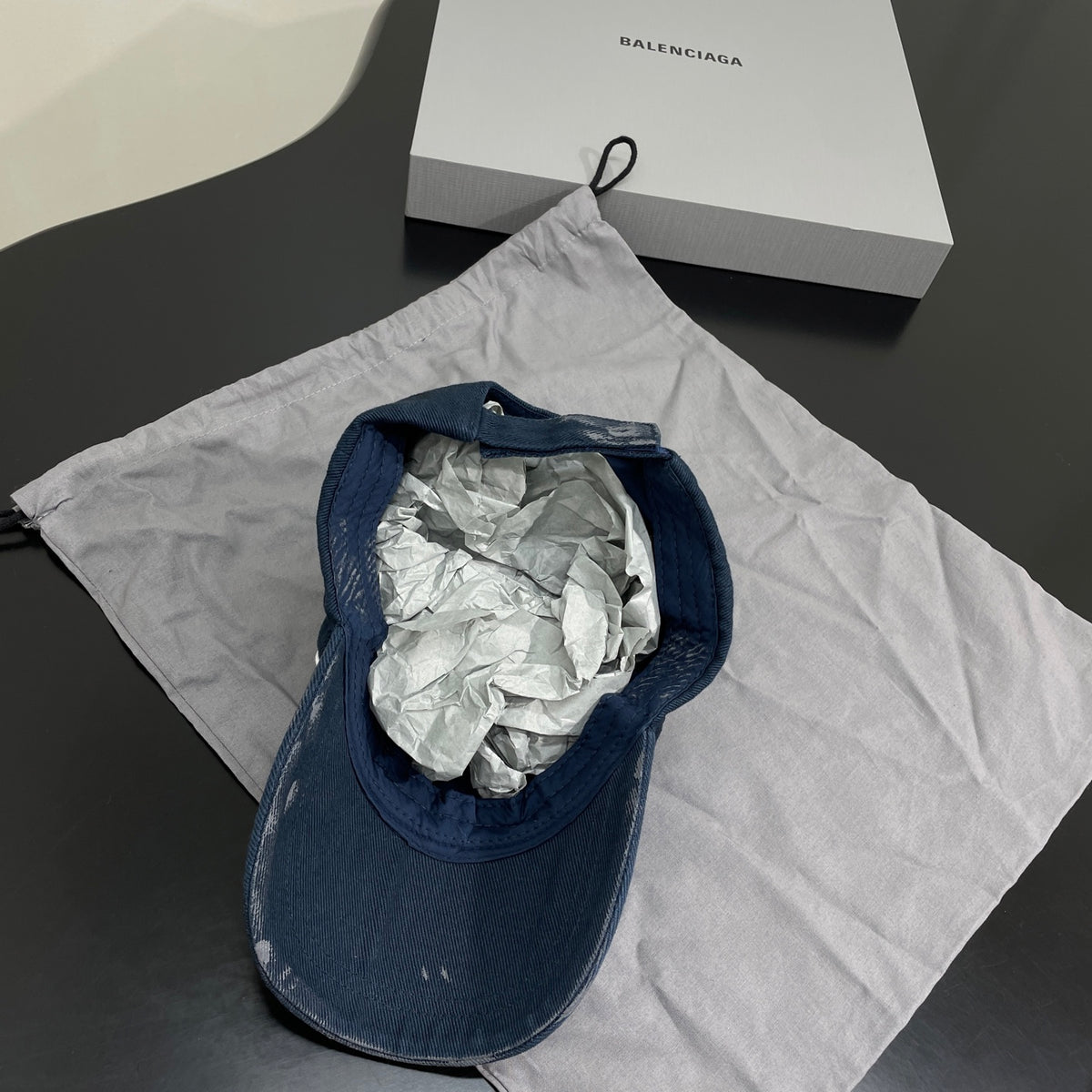 Balenciaga LOOP SPORTS ICON Men's And Women's Spring/Fall Fashion Casual Cotton Twill Fabric Washed Vintage Baseball Cap Hats Accessories #78893