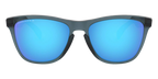 Frogskins Polarized Sunglasses Crystal Black / PRIZM Sapphire Irid OO9013 F6