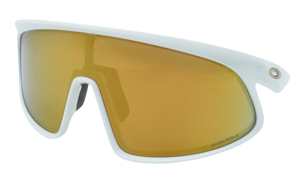RSLV Sunglasses Matte White / PRIZM 24K OO9484 04