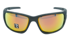 Canteen Polarized Sunglasses Matte Black Tortoise / Ruby Iridium Polarized OO9225 15