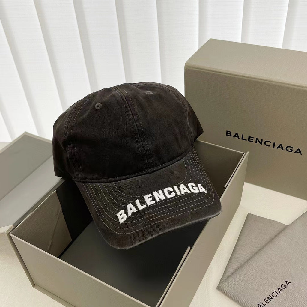 Balenciaga  Gamer Cap In Black Hat Accessories #3626
