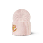 Louis Vuitton Women's Autumn and Winter Embroidery Pan Long Patch Logo Pink Woolen Fleece Hat Scarf Set #98115