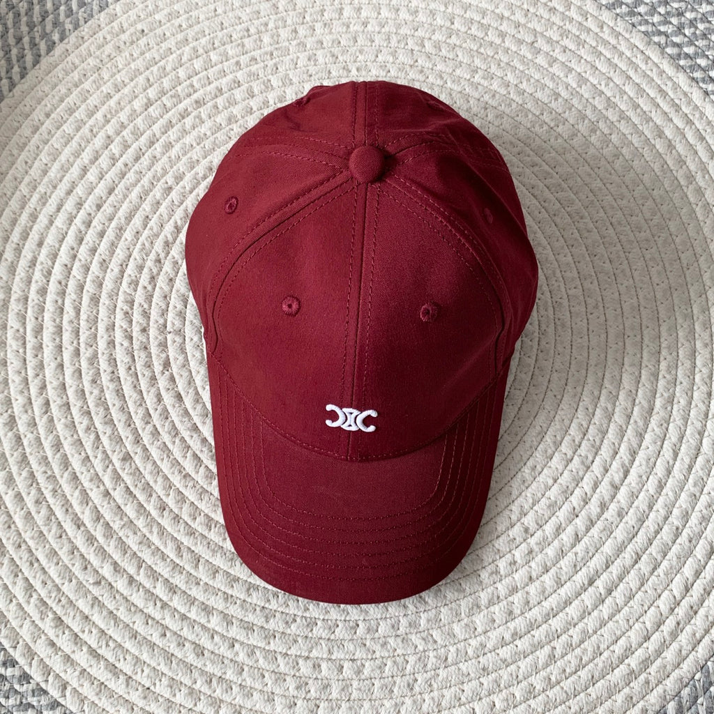 Celine Men Women Fashion Vintage Cowboy Letter Embroidery Baseball Cap Blue Casual Duck Hat #75689