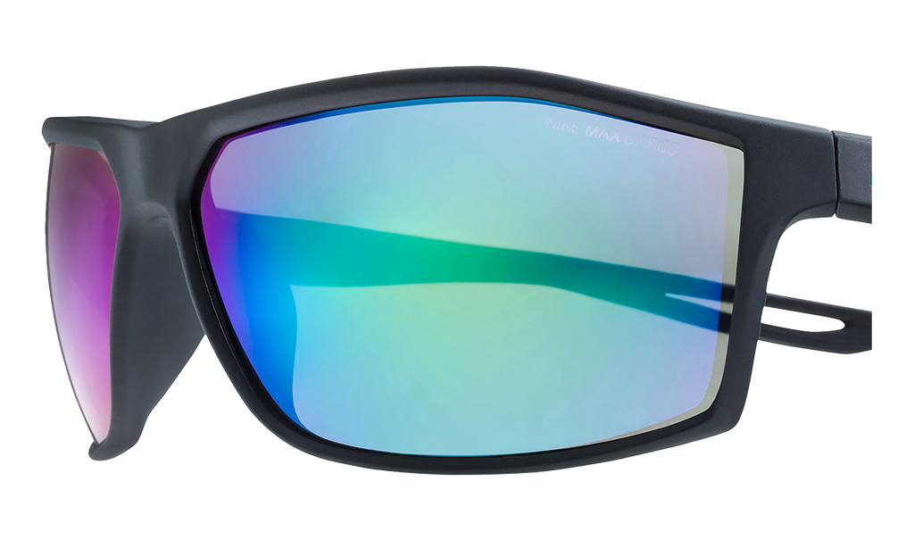 Intersect Sunglasses MATTE BLACK / NEPTUNE GREEN / GREY EV1060 033