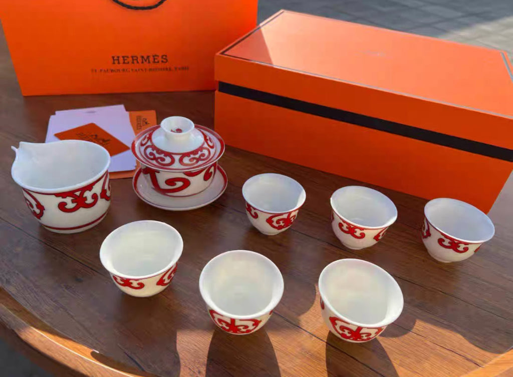 Balcon du Guadalquivir Gongfu Tea Set 8-Piece Set