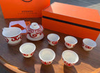 Balcon du Guadalquivir Gongfu Tea Set 8-Piece Set