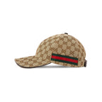 Gucci Lido Decorative Striped Webbing Gg Canvas Baseball Cap Men Women Fashion Trend Embroidery Versatile Spring And Summer Casual Hats #81113