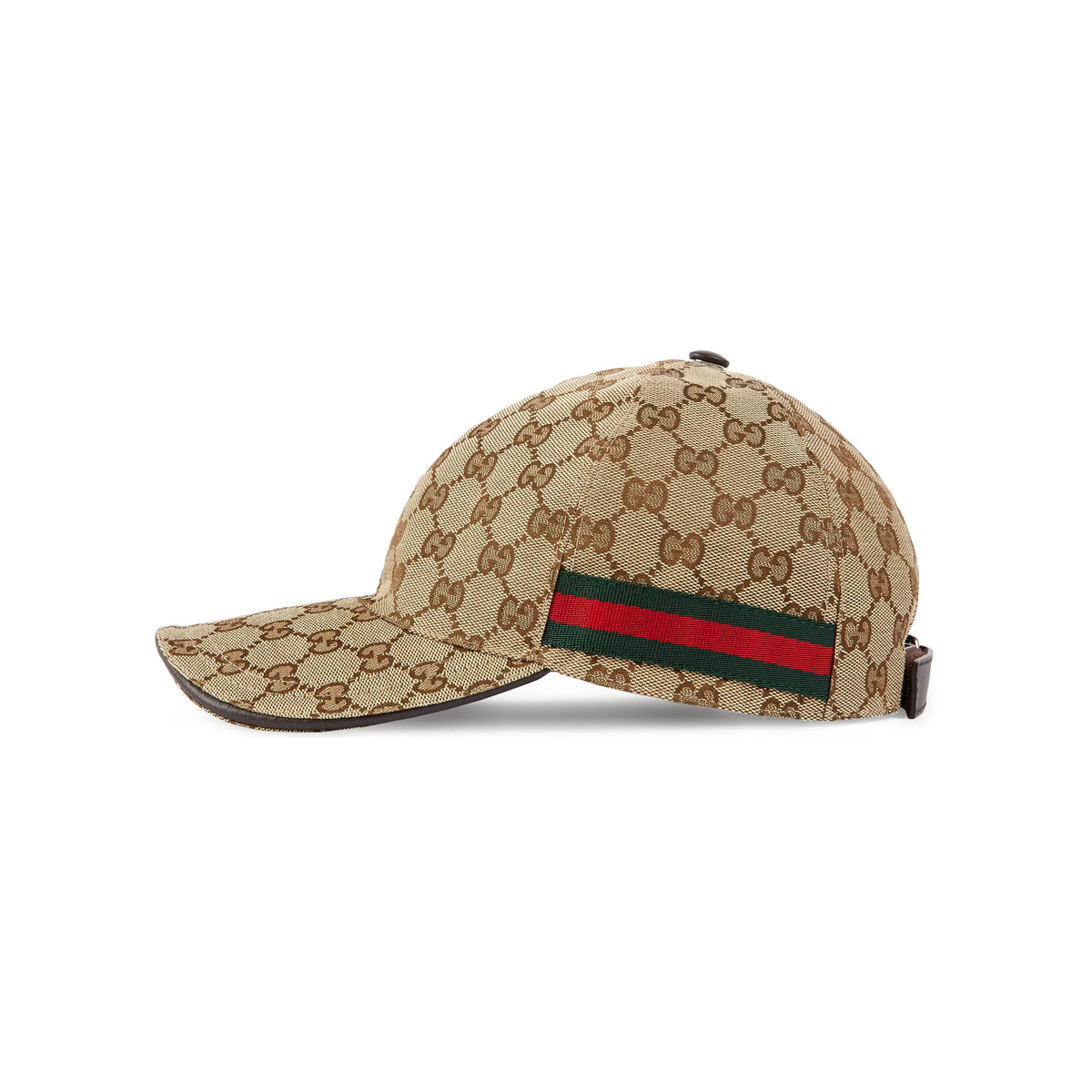 Gucci Lido Decorative Striped Webbing Gg Canvas Baseball Cap Men Women Fashion Trend Embroidery Versatile Spring And Summer Casual Hats #81113
